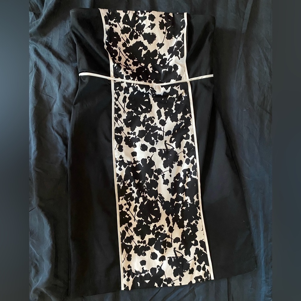 Womens New York & Co Strapless Dress